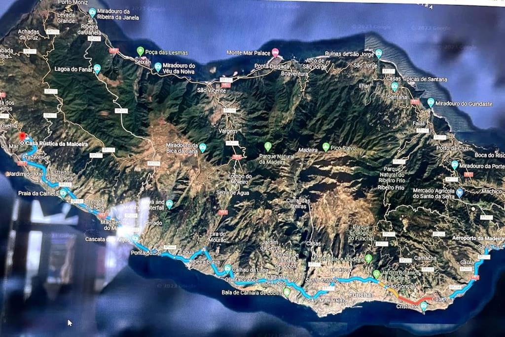 Villa Casa Rustica Da Maloeira Malseira Esterno foto